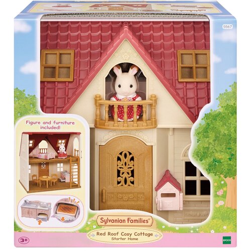 SYLVANIAN FAMILIES Hiša z rdečo streho, (21336689) Cene