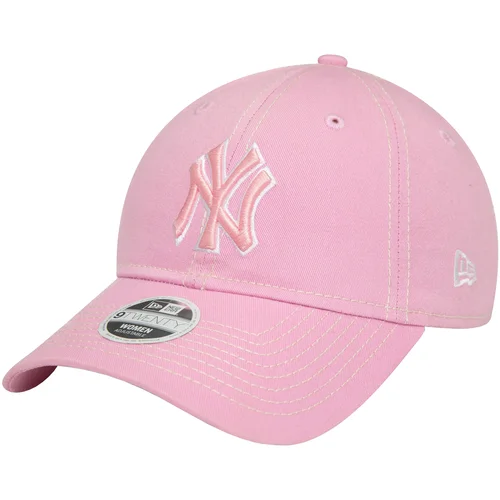 New Era Wmns 9TWENTY League Essentials New York Yankees Cap Ružičasta