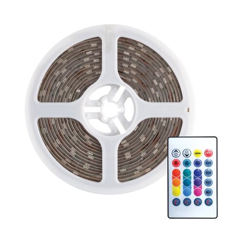 Home LED traka, RGB, daljinski upravljačem, mikrofon - LS 5000SOUND, Bijela Cijene