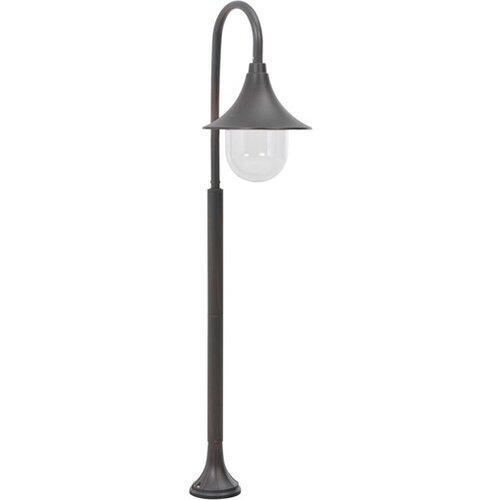  Vrtna ulična svetilka E27 120 cm aluminij bronaste barve Cene