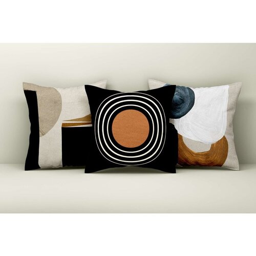 WALLXPERT Asr_plw25 - 43 multicolor cushion cover set (3 pieces) Cene