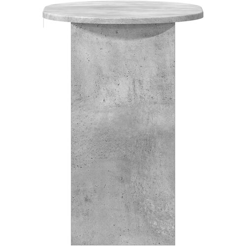  Bocni stol Betonska siva 50 x 39,5 x 55 cm Konstruirano drvo Slike