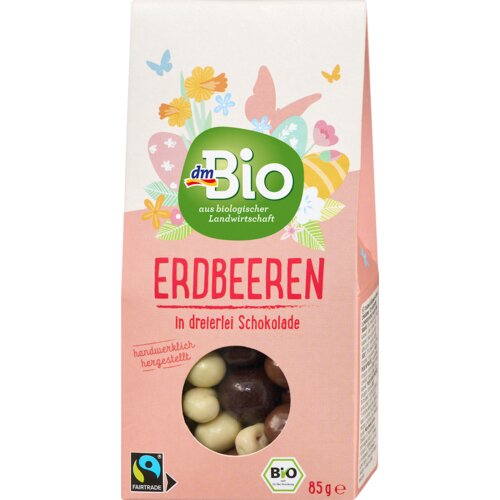 dmBio Mešavina draže bombona - liofilizovane jagode obložene čokoladom 85 g Cene