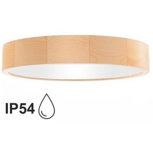  Stropno svetlo za kupatilo CLEO 4xE27/24W/230V IP54 prečnik 47,5 cm borovina Cene