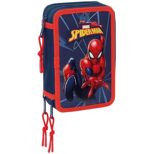 Spiderman Marvel trostruki pernica 37 kom Cene