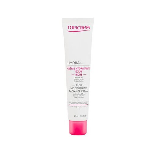 Topicrem HYDRA+ Rich Moisturizing Radiance Cream dnevna krema za intenzivnu hidrataciju lica 40 ml unisex Cijene