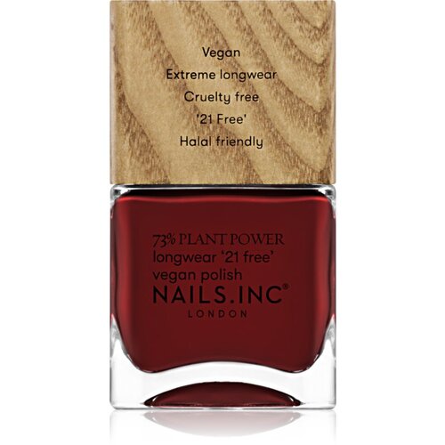 Nails Inc. Plant Power dolgoobstojen lak za nohte odtenek Swear By Salutation 14 ml Slike