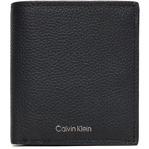 Calvin Klein Velika mo&scaron;ka denarnica Foil Emboss Slim Trifold W Card LV04D1063G Črna Cene