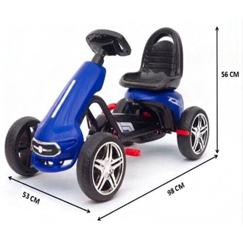 Baby Karting mini na pedale Y-PC086 PLAVA Slike