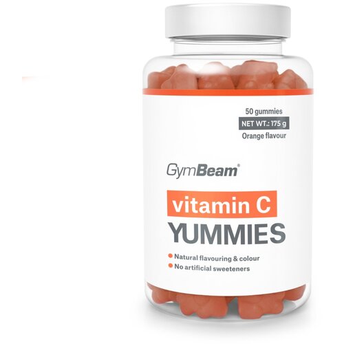 GymBeam Vitamin C Yummies 50 kaps. naranča Cene