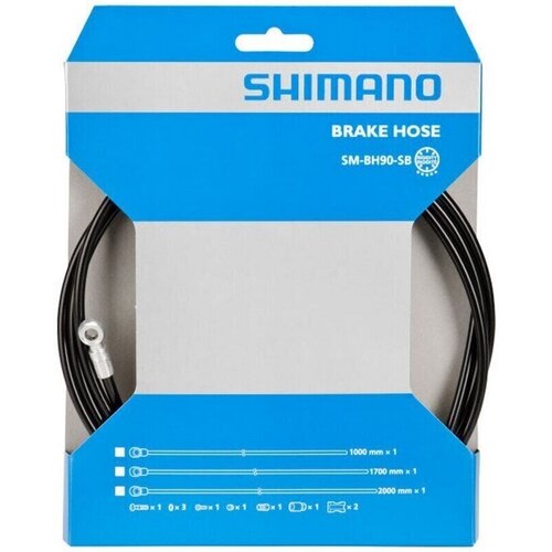 Shimano CREVO ZA HIDRAULIČNU KOČNICU SMBH90SB 1700MM BLACKCUTTABLE STRAIGHT CONNECT TYPE BLNOT ASSEMBLED W/CONNECTING UNIT W/TLBH61 INDPACK ISMBH90SBL170 Slike