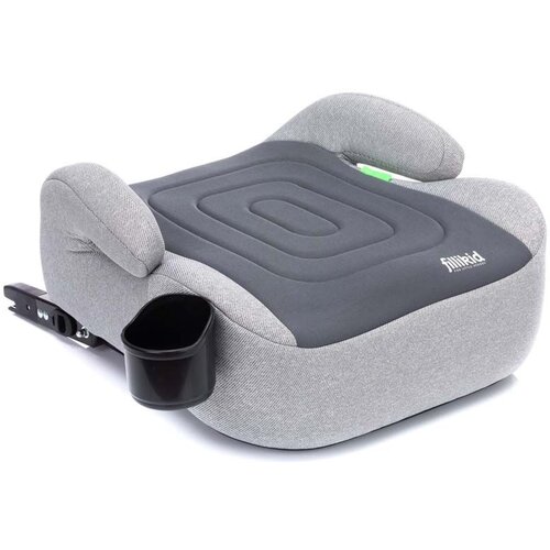 Fillikid Booster/sjedalo za auto s Isofix i-size priključkom i držačem za čašu, siva Cijene