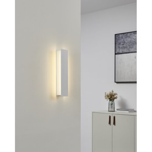 Eglo Zubialde zidna/led, 12w, 1400lm, bijela/alumnij/čelik Slike