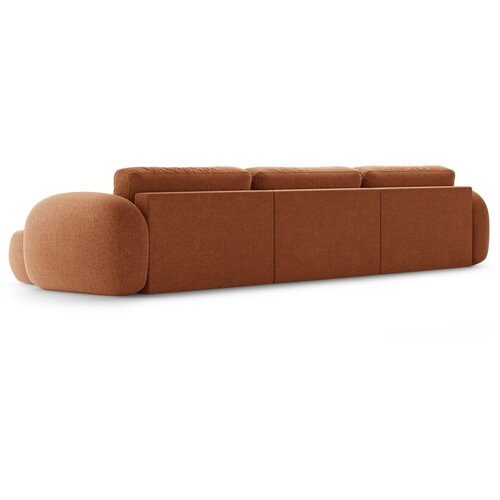 Cosmopolitan Design Opečnato oranžna raztegljiva/s prostorom za shranjevanje kotna sedežna garnitura iz &amp;scaron;enilje (v obliki črke &amp;quot;U&amp;quot;) Tonale &amp;ndash; Slike