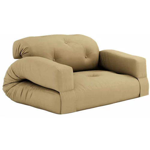 Karup Design Žuti kauč na razvlačenje 140 cm Hippo -