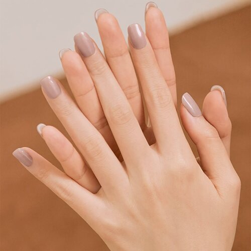 OHORA Gel Nail Sticker N Cream Beige nalepke za nohte odtenek NB-075 1 kos Slike