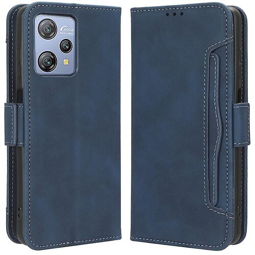 INORCO Za Blackview A53/A53 Pro Več rež za kartice Usnjena torbica za telefon Drop-proof Stojalo Pokrov denarnice, (22035834) Slike