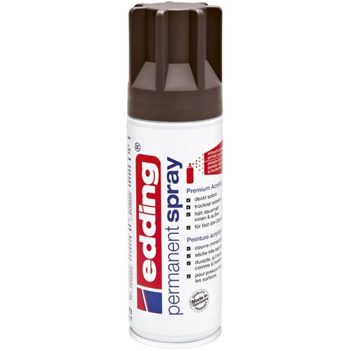 Boja akrilna u spreju 200ml permanentna edding 5200907 čokolade Slike