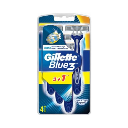 Gillette blue 3 jednokratni brijač 4 komada Slike