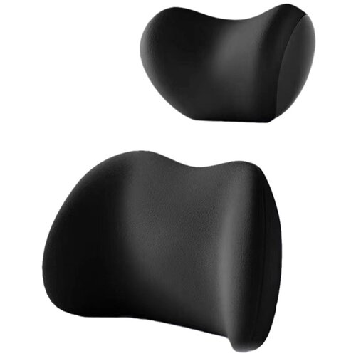 INF Komplet blazine za vrat in ledveno oporo za avto Black, (21639367) Cene