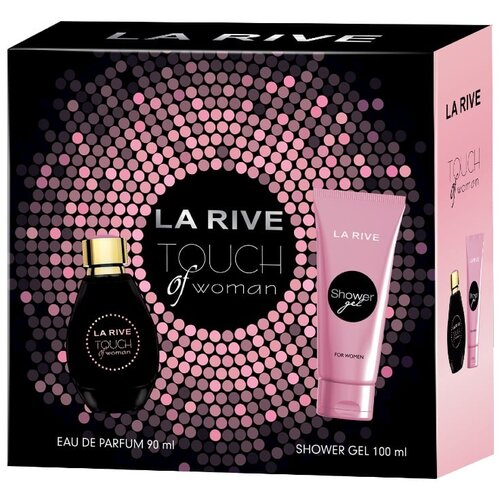 La Rive Touch of woman ženski set (toaletna voda 90ml + gel 100ml) Cene