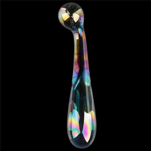 Lovetoy Twilight Gleam Glass Dildo Alluring Arc Cene