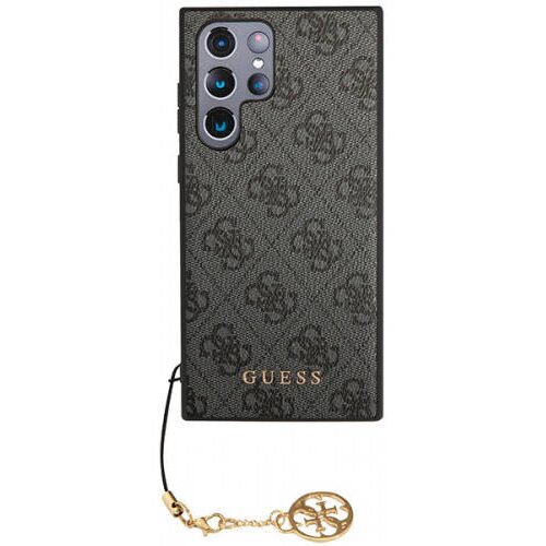 Guess GUHCS23LGF4GGR silikonski ovitek za Samsung Galaxy S23 Ultra 5G - siv Slike