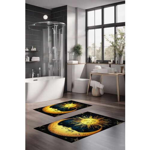  CT-5383 multicolor bathmat set (2 pieces) Cene