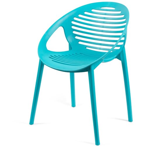 Bonami Selection Tirkizna plastična vrtna stolica Joanna &amp;ndash; Slike