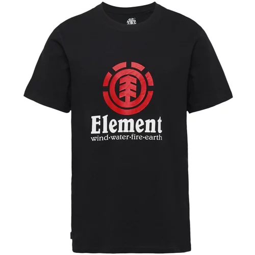 Element Majica rdeča / črna / bela