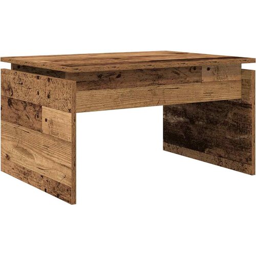  Stol za kavu staro drvo 68 x 50 x 38 cm od iverice Slike