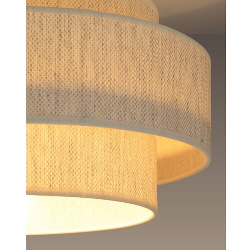  Visilica na sajli BOHO 1xE27/60W/230V &amp;Oslash; 40 cm bela Slike