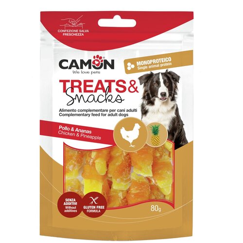 Camon poslastice za pse - Piletina i ananas 80g Cene