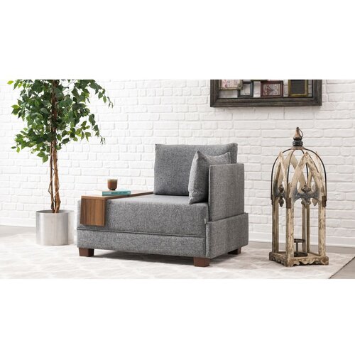  Fotelja Fly Armchair Right Grey Cene