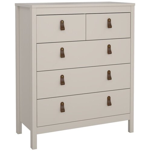 Tvilum Sivo-bež komoda 82x99x38 cm Madrid &amp;ndash; Slike