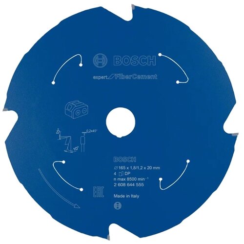 Bosch Listovi kružne testere za akumulatorske ručne testere Expert for Fibre Cement 2608644555 Slike