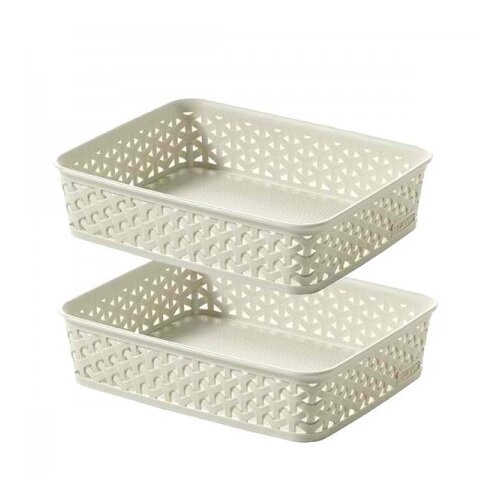 Curver ko&amp;scaron;ara za odlaganje my style (25,6 x 20 x 6 cm, bijele boje) Slike