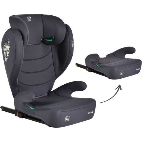 Moni Auto sedi&amp;scaron;te za decu i-Race 100-150cm, Stone Grey Slike