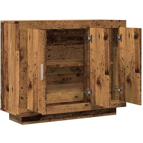 VidaXL Komoda boja staro drvo 92x35x75 cm od konstruiranog drva Slike