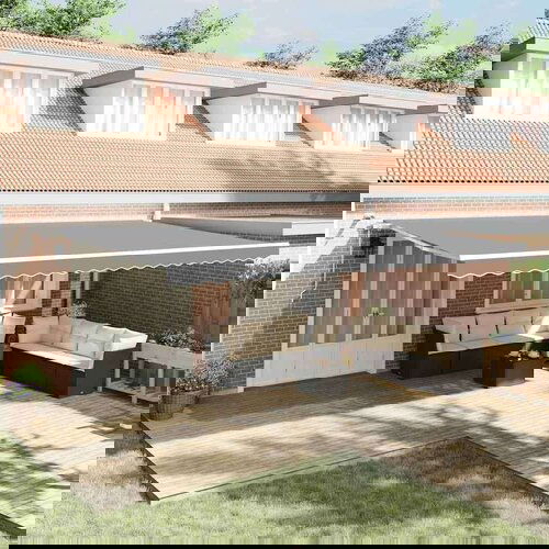 Nadstre&amp;scaron;nica s Bijelo 6 &amp;times; 3 5 m Metal Slike