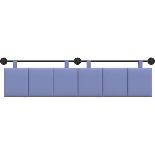  Držeće uzglavlje Zidne Traper plava 210 x 55 x 5 cm tkanina - Trapere plave boje 200 cm bez LED Slike