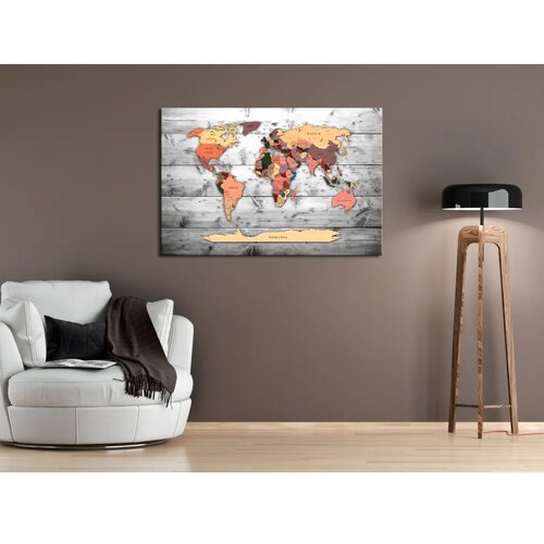  Slika na plutenoj podlozi - Direction World 120x80 Slike