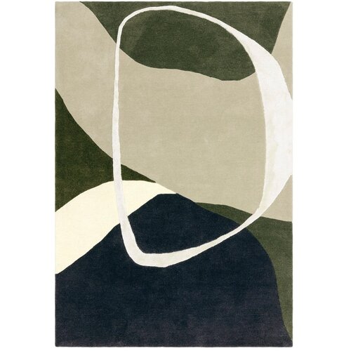 Asiatic Carpets Zeleni ručno rađen vuneni tepih 160x230 cm Matrix &ndash; Cijene