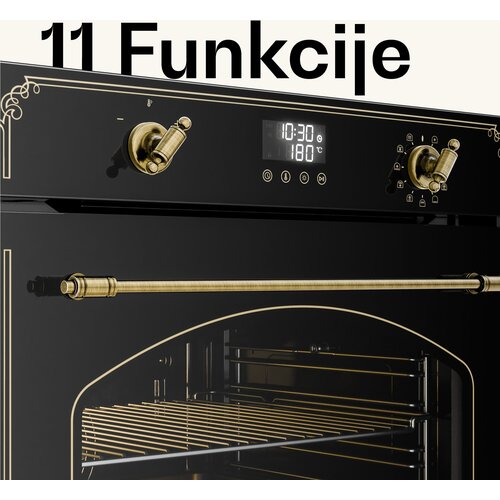 Klarstein Victoria piro-pećnica | električna pećnica s funkcijom pirolize | 3150 W | 76 l | 60 cm Slike