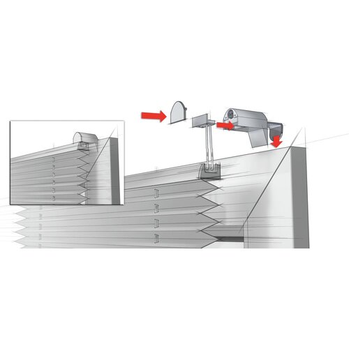 Gardinia easyfix plise s 2 letvice 60x130 Cijene