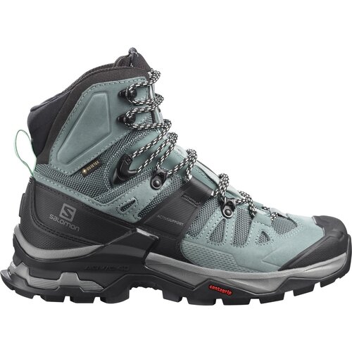 Salomon quest 4 gtx w, ženske cipele za planinarenje, zelena L41387000 Slike