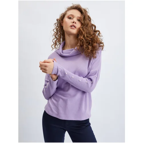 Orsay Light purple ladies turtleneck - Women