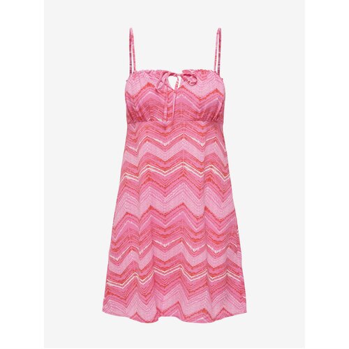 Only Pink Women Patterned Dress Nova - Women Cene