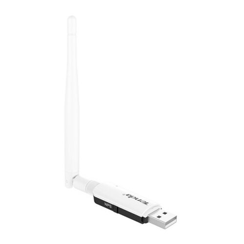 Tenda U1 300Mb/s high gain wireless 2.4GHz USB kartica 100mW (20dBm) + RP-SMA MIMO 2T2R antena 3.5dBi, WPS dugme za brzo kriptovanje, SoftAP mode, Windows / MacOS / Linux Cene