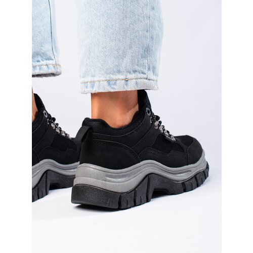Big Star Women's sneakers BIG STAR KK274364B on a thick sole Cene